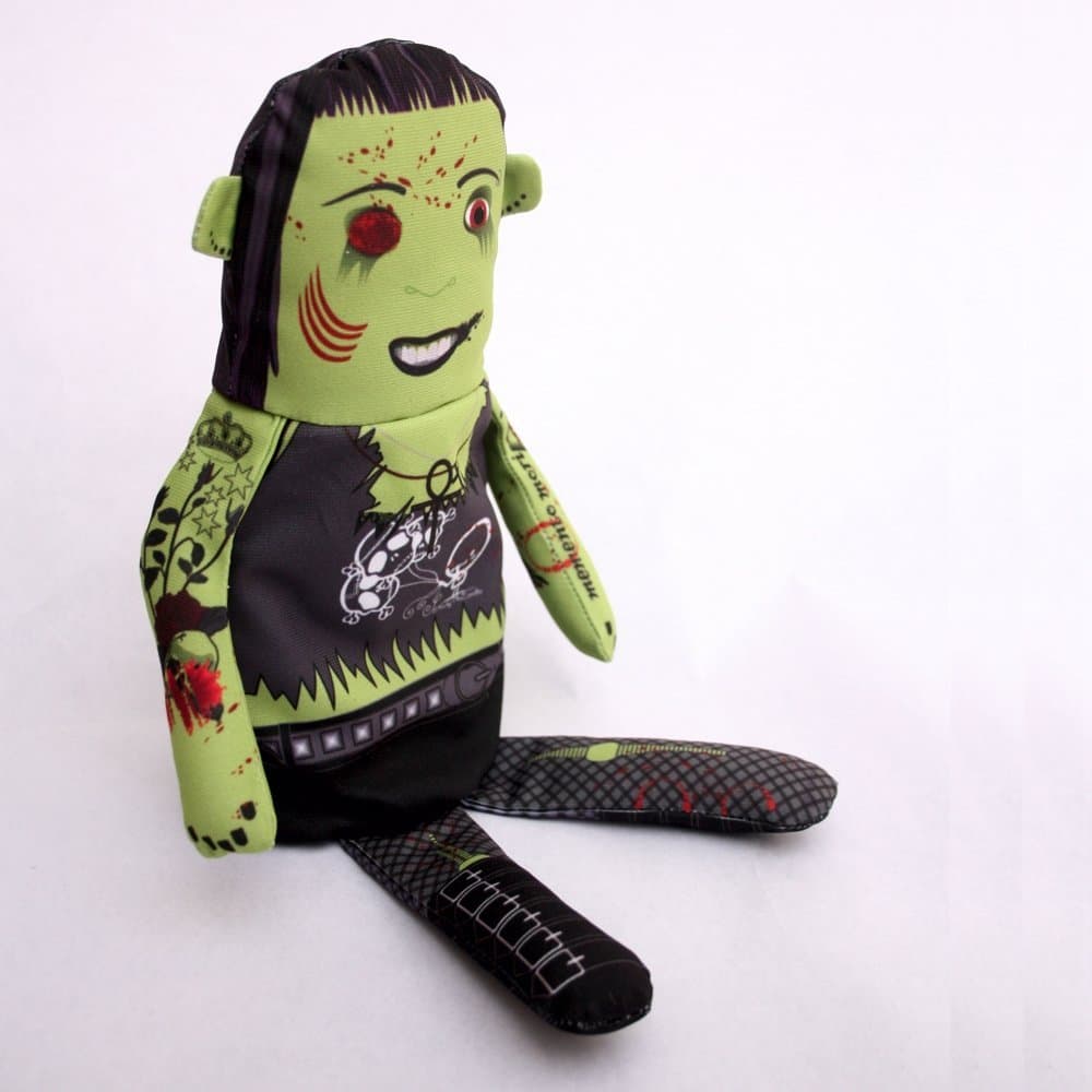 The Goth Flipping Zombie Doll (She flips inside out)