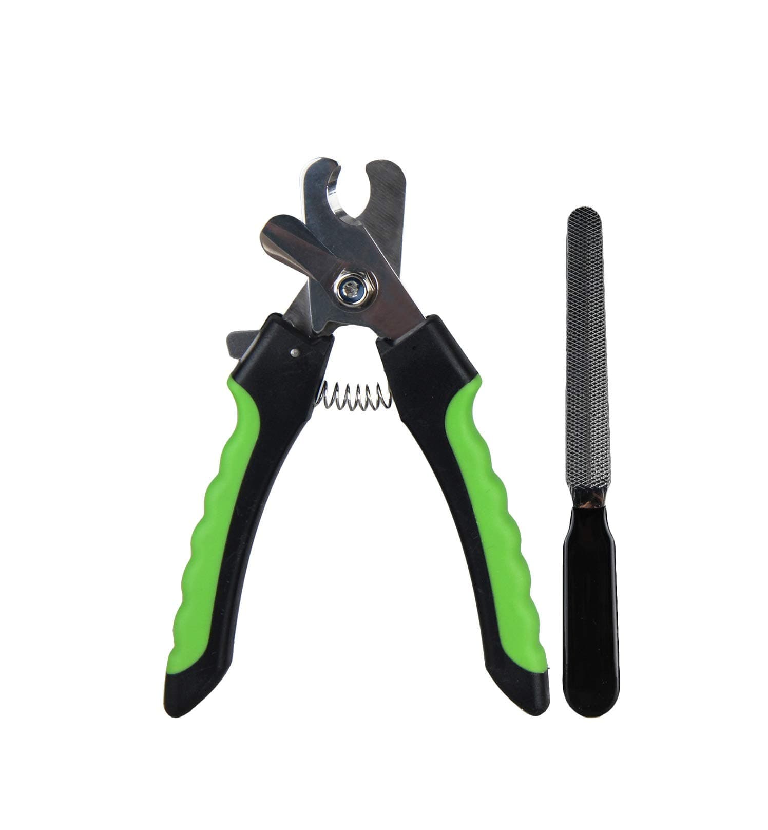 Professional Dog Nail Clippers Trimmers for Small Medium Large Breed with Safety Guard(Green)