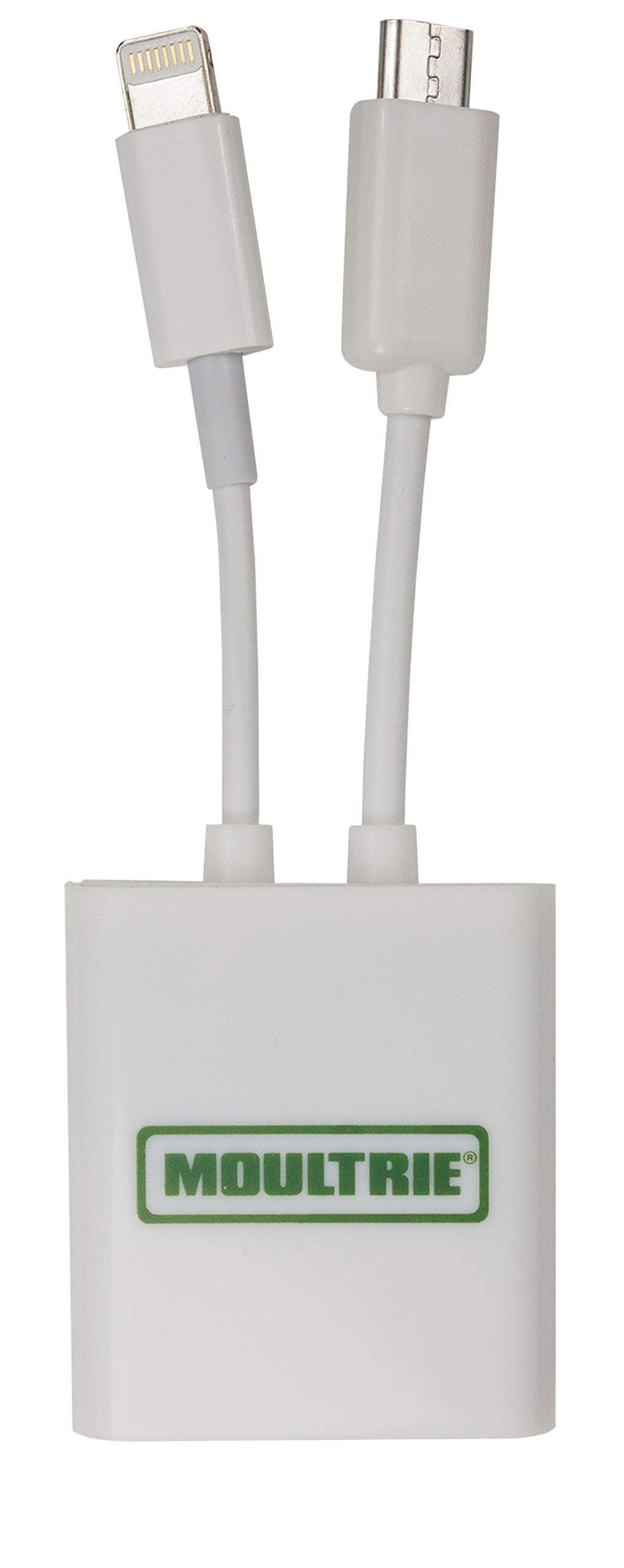 Moultrie MCA-13376 Smartphone SD Card Reader Gen 2 | Supports SD & Micro SD Cards | iPhone or OTG-Compatible Android, One Size, Multicolor