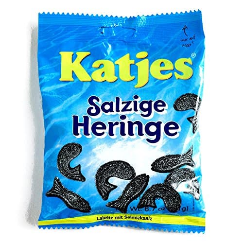 Katjes Soft Salty Fish Licorice 6.7 oz each (2 Items Per Order)