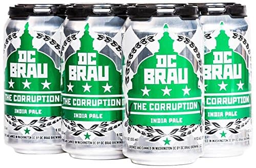 DC Brau The Corruption India Pale, 6 pk, 12 oz cans, 6.8% ABV