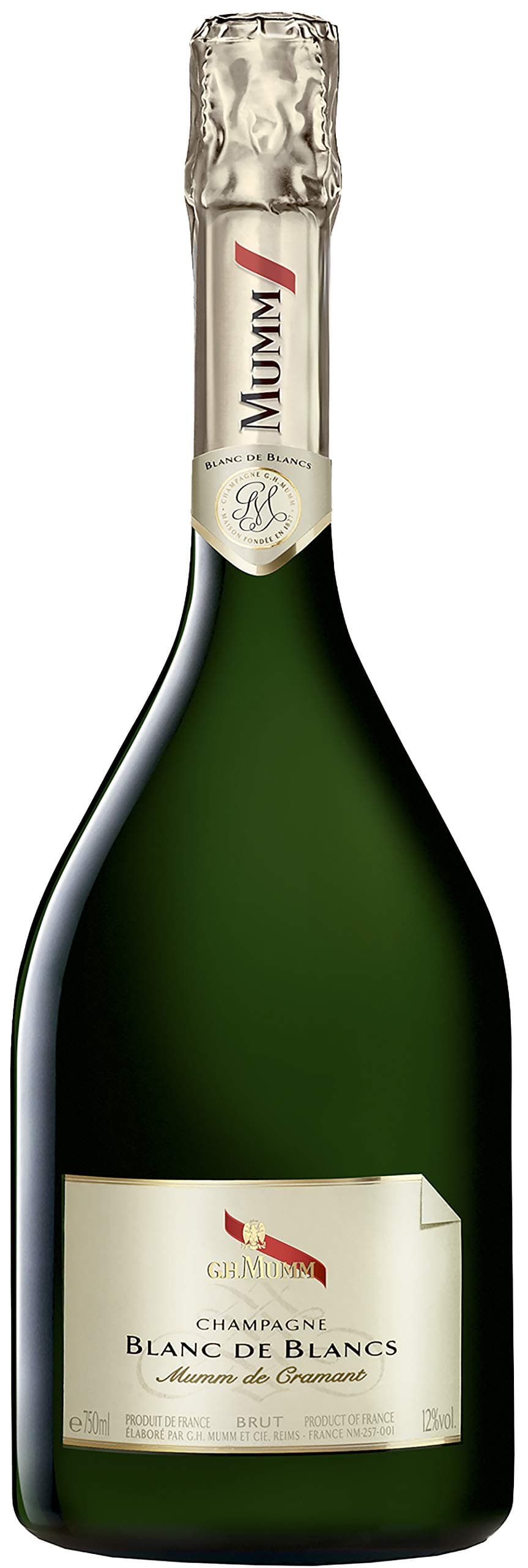 Mumm de Cramant Blanc de Blancs Champagne NV