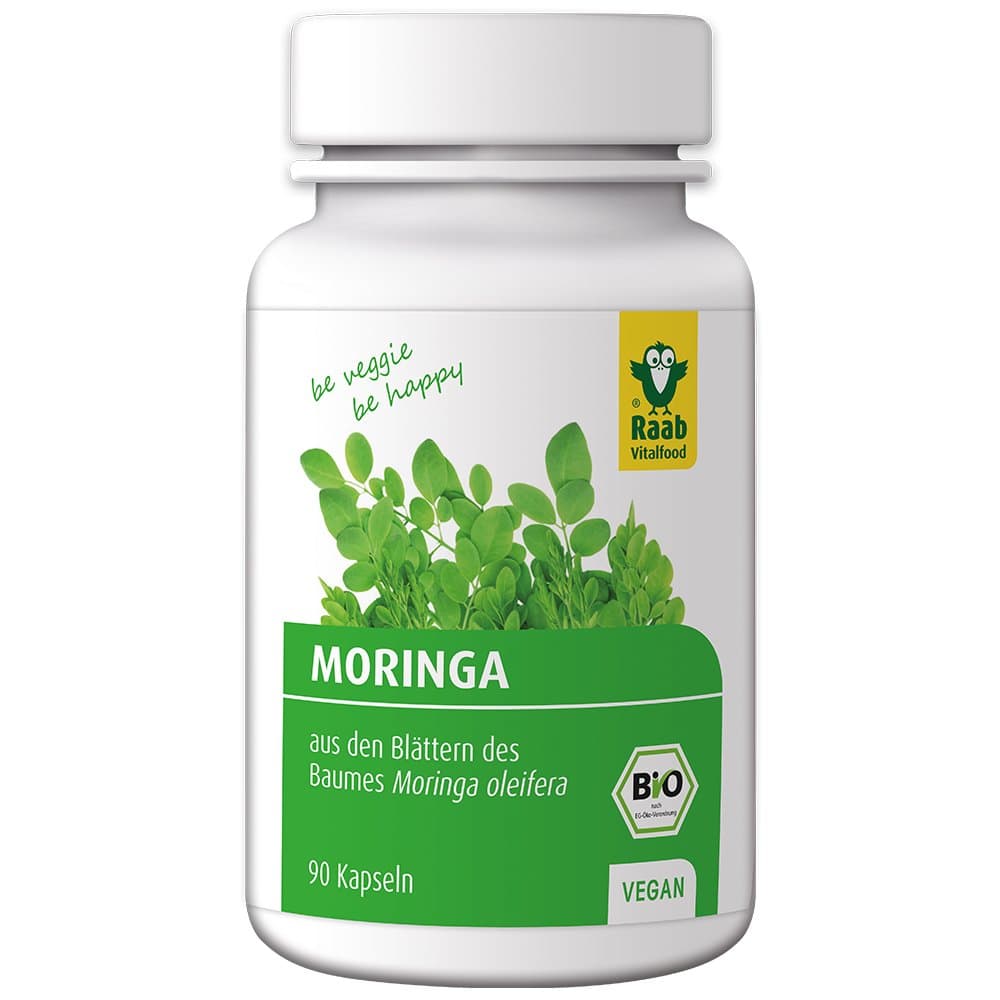 RAAB Vital Food: Moringa Capsules (36 g)