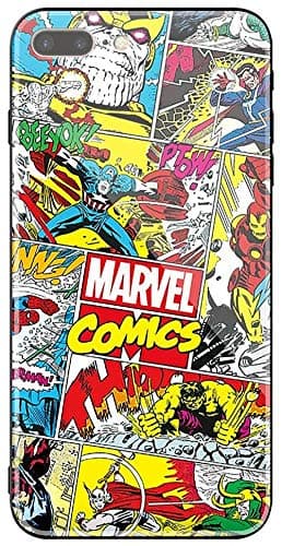 iPhone Series Protective Cases Street Fashion Marvel Comics Glass Protector (iPhone Xr)