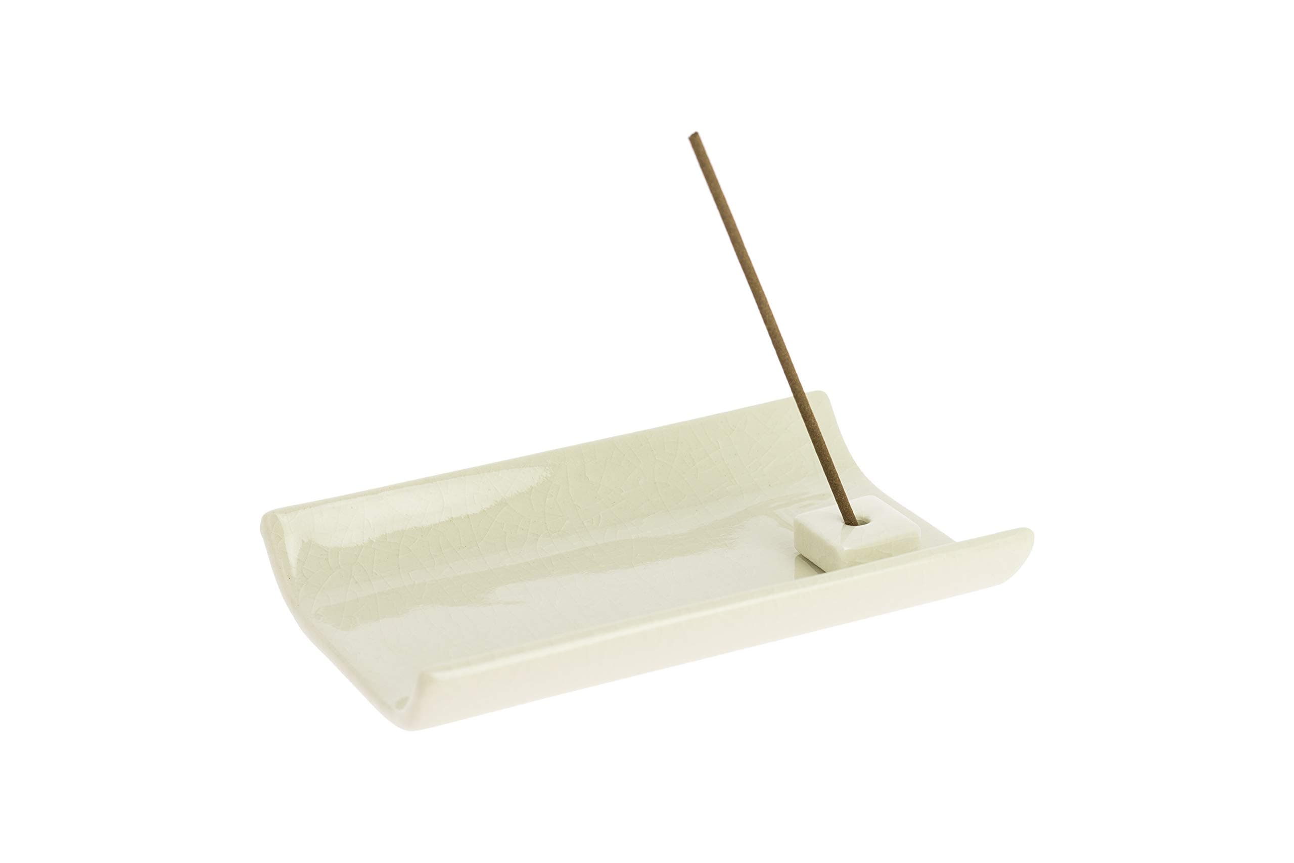 Nippon Kodo Ceramic Incense, White, One Size