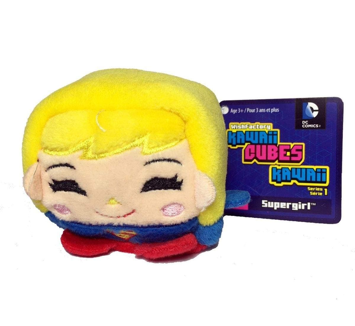 DC Comics Kawaii Cubes 2.25" Plush: Supergirl