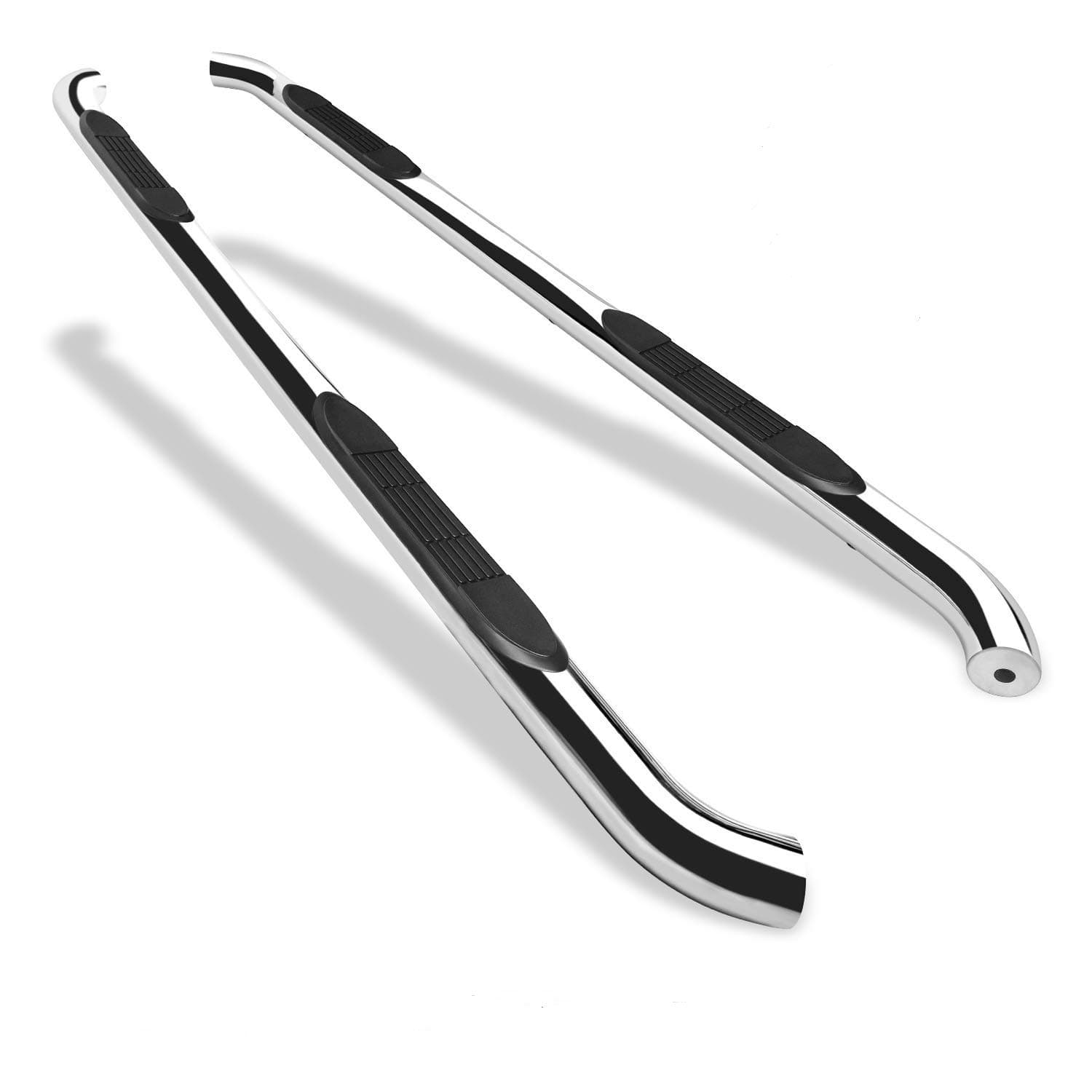 BETTER AUTOMOTIVE Side Steps Running Boards Fit 2011-2020 Jeep Grand Cherokee (Excl. Limited X, High Altitude, SRT, SRT8, Trackhawk, Trailhawk, Summit) 3” Stainless Steel 304 Side Bars Nerf Bars 2Pcs