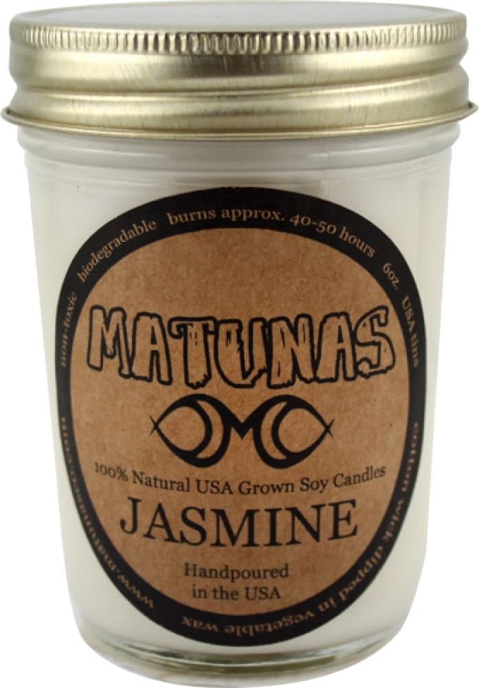 Matunas Soy Candle Glass - Jasmine