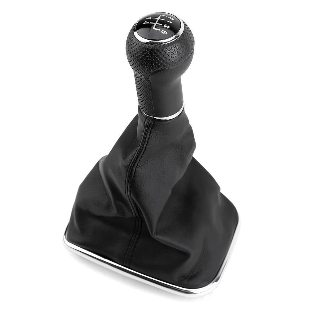 Gear Shift Knob Cover 5 Speed 23mm With Chrome Frame Complete