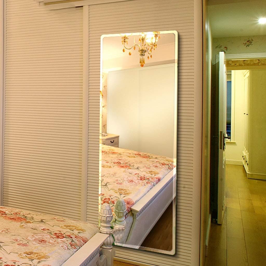 Creative Arts n Frames Long, 18 inch x 36 inch Frameless Beveled Mirror with Multi Purpose Shelf