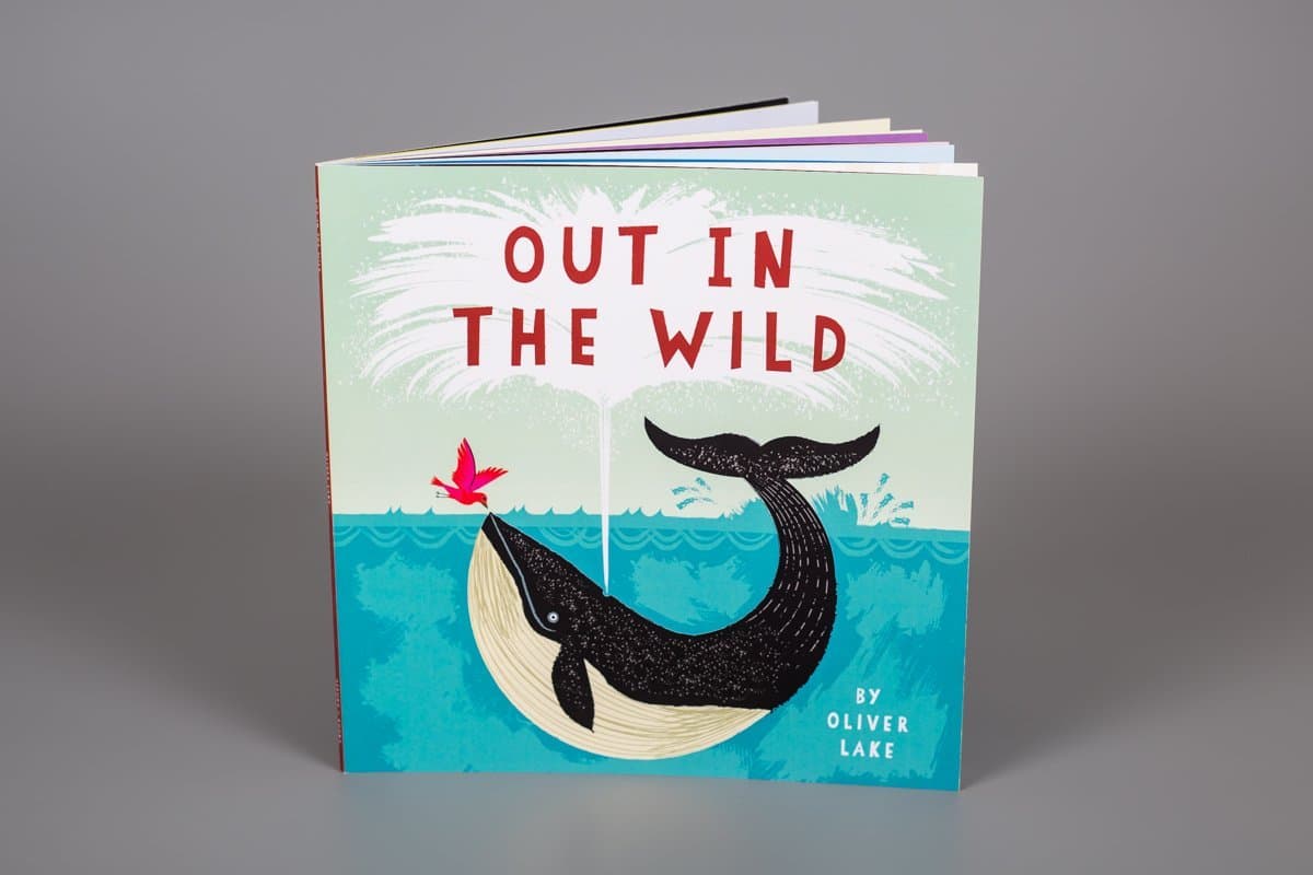 Out In The Wild by Oliver Lake - Signed First Edition - Children's Book