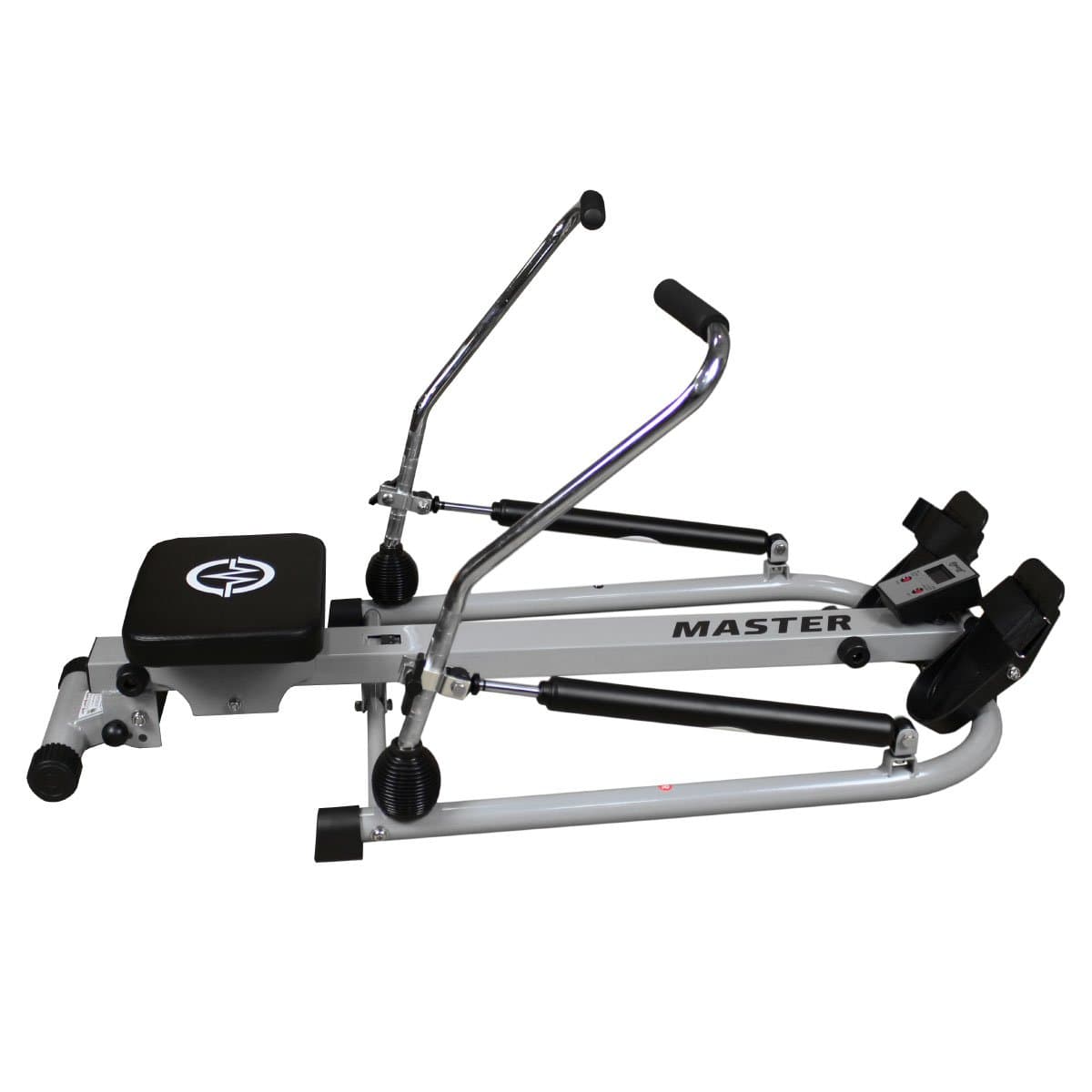 Master Adult Rowing Machine V-100 Full Body Training Device Grey/Black, One Size