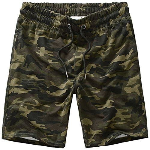 Amy Coulee Camouflage Men's Workout Gym Short