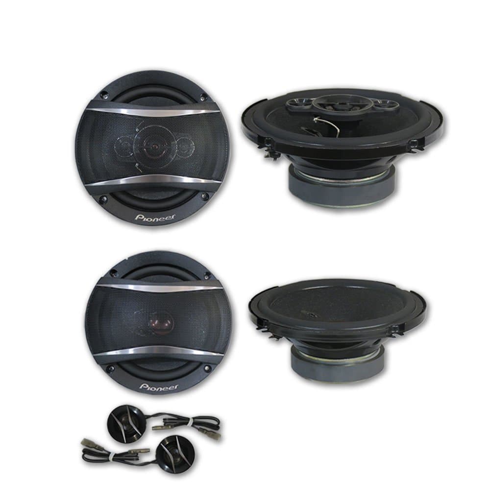 Pioneer Package Deal 6.5" 2-way car component system + 6.5" car 2-way coaxial speakers