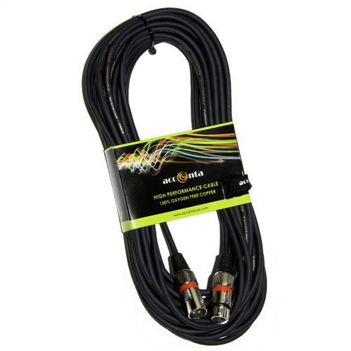 Accenta ACC-2120 XLR Cable, 20'/6 Meters