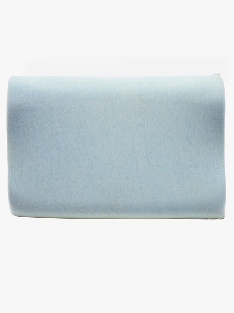 The White Willow Cervical Orthopedic Memory Foam Cooling Active Air King Size Contour Spondylitis Sleeping Bed Pillow for Neck and Back Pain Relief with Removable Cover (24" L x 16.5" W x 4.5" H)