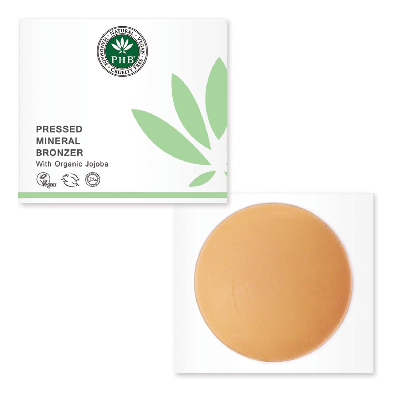 PHB Plus SPF15 Pressed Mineral Bronze Colour Bronzer, 9 g