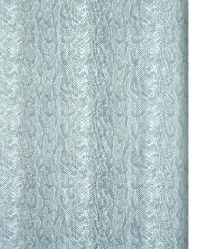 Shower Curtain Fabric Snake Pearl Grey