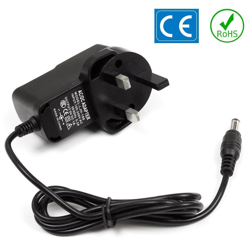 Boss RC-30 Loop Pedal Station Power Supply PSU Replacement Adapter UK 9V DC 1A