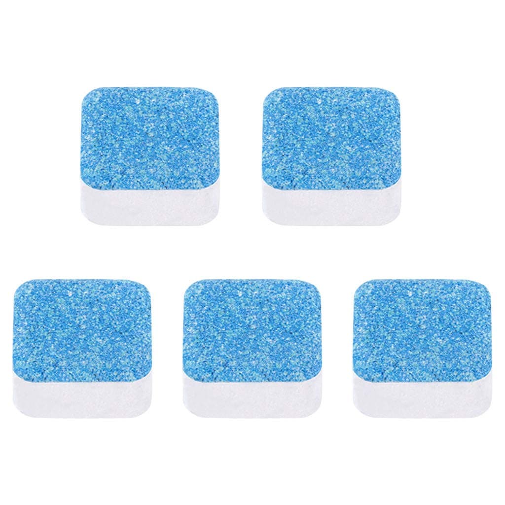 Onegirl New Solid Washing Machine Cleaning Expert, 50 PCS Washer Decontamination Cleaning Detergent Effervescent Tablet Washing Machine Cleaner Descaler Deep Remover Deodorant
