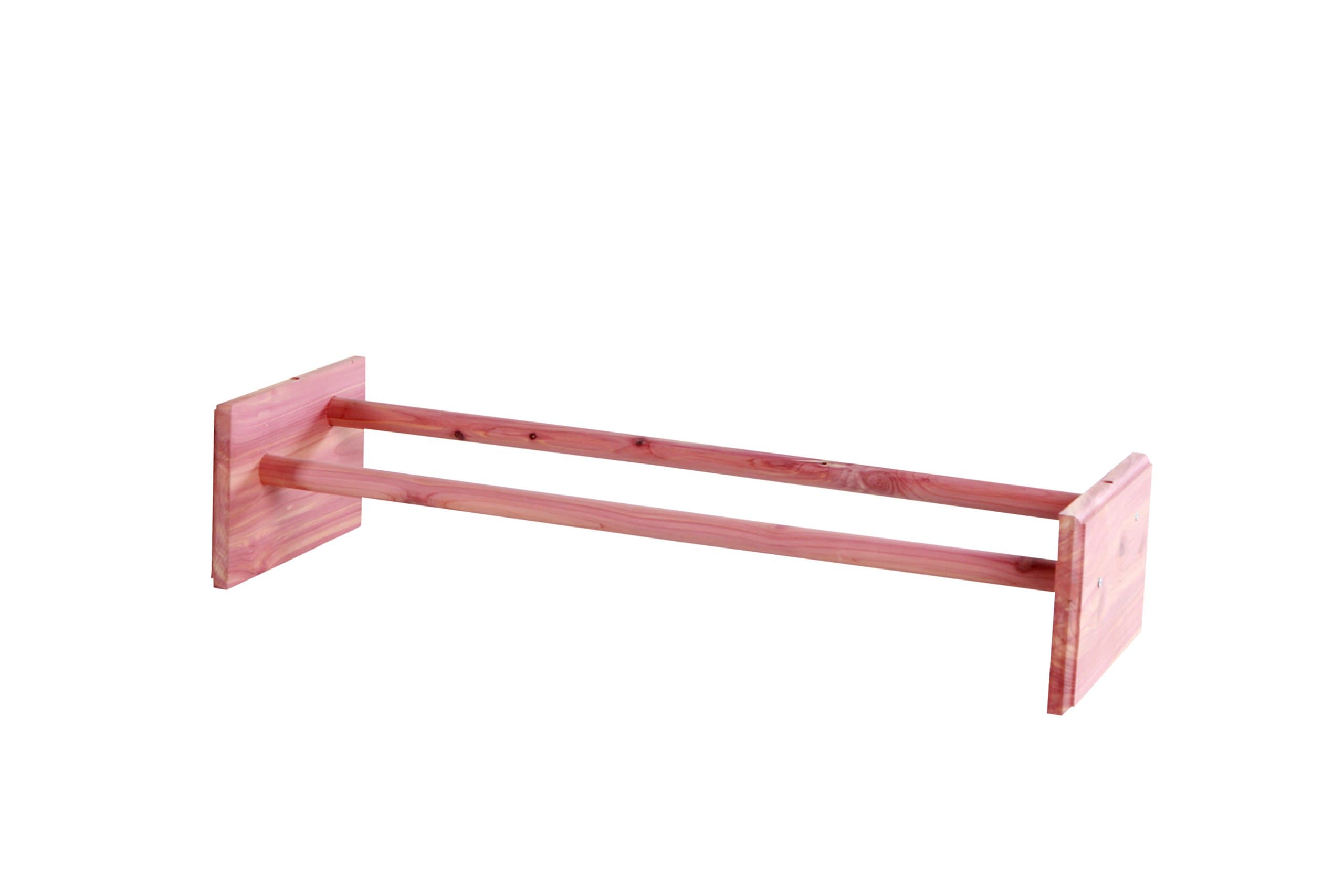 Cedar America Single Tier Stackable Shoe Rack, Set of 3