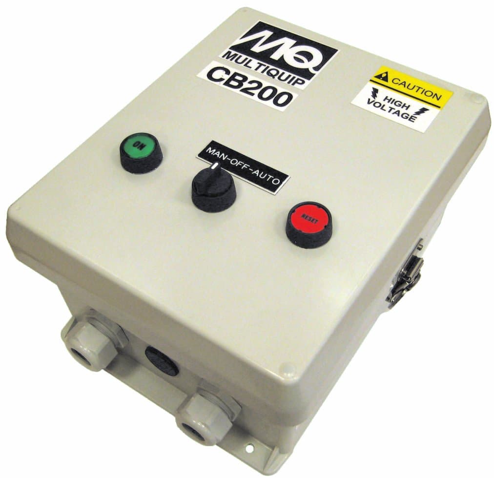 Multiquip CB200 Control Box ST3050D, 230V or 460V, Gray