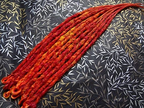 Phoenix Fire Custom Dreadlock Extensions