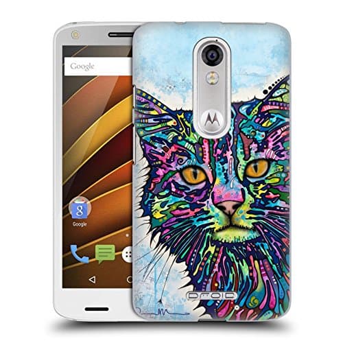 Official Dean Russo Diligence Cats Hard Back Case for DROID Turbo 2 / X Force