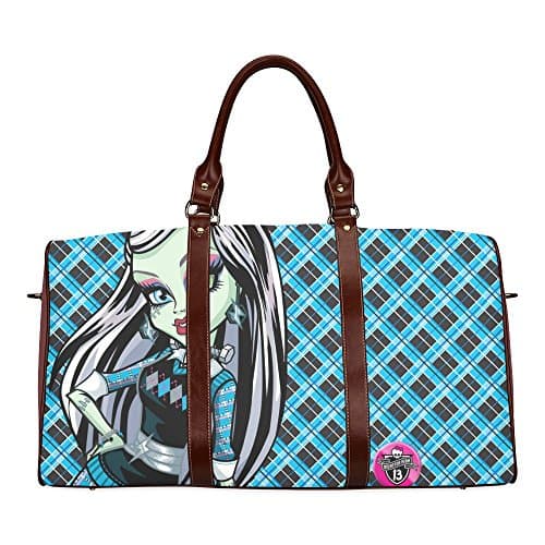 Monster High Custom Waterproof fabric Two-sided Printing Large Duffle Sports/Travel Bag