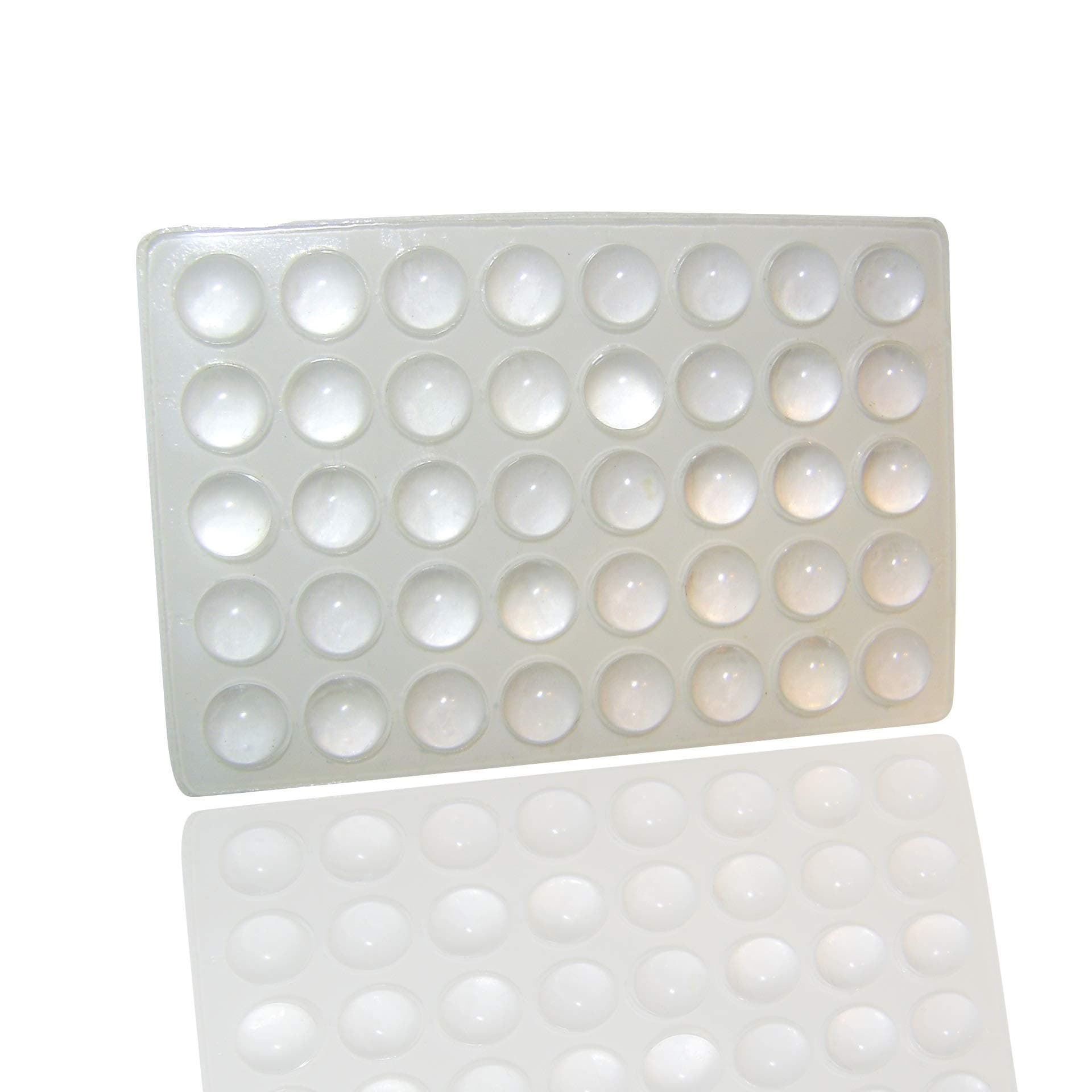 Allita Bump Stop • Protective Pads • Door Stopper • Self-Adhesive Wall Protection, No Drilling • Bathroom Kitchen and Household • Protective Buffers