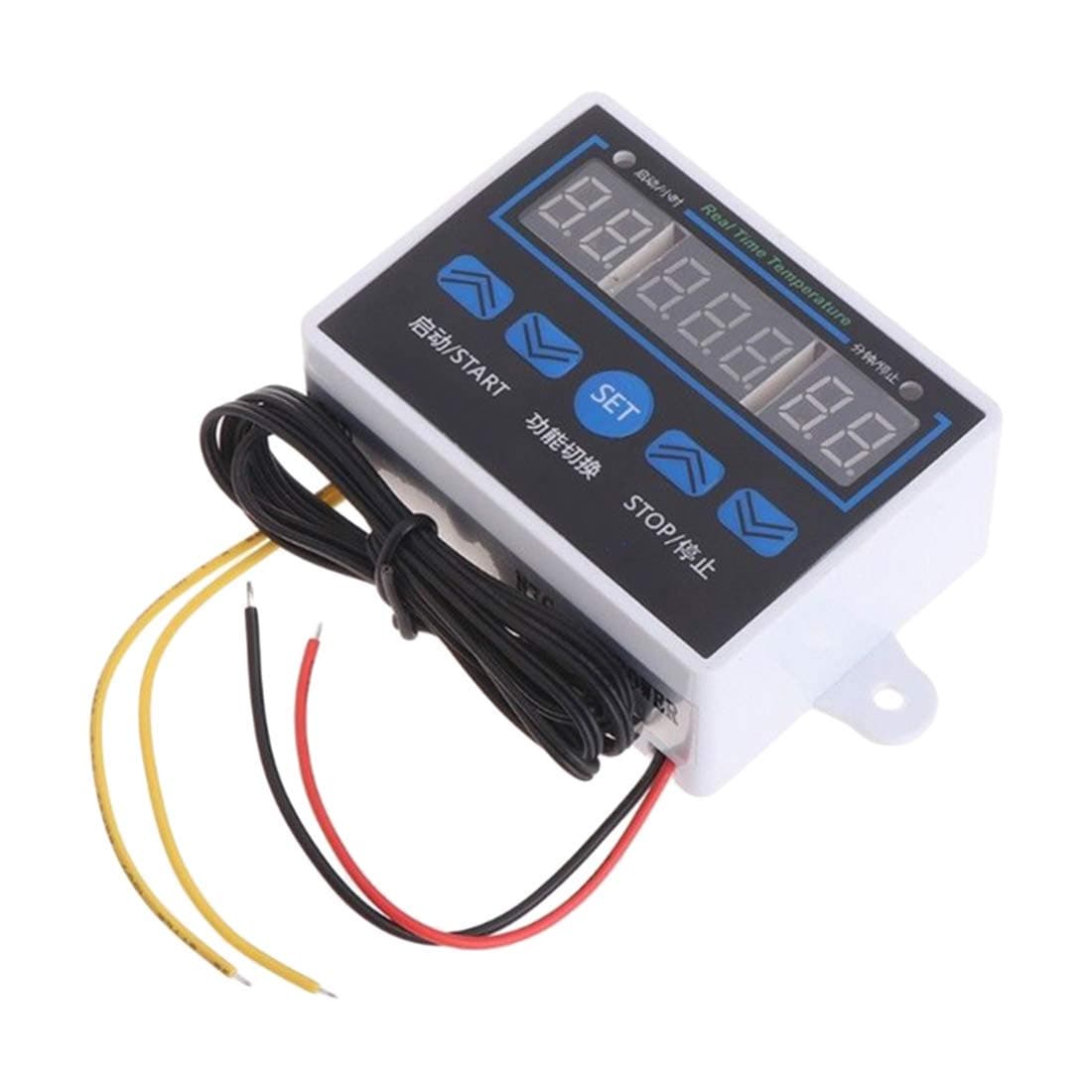 12V/220V 10A Digital LED Temperature Controller XH-W1411 Thermostat with Waterproof NTC Control Switch Sensor