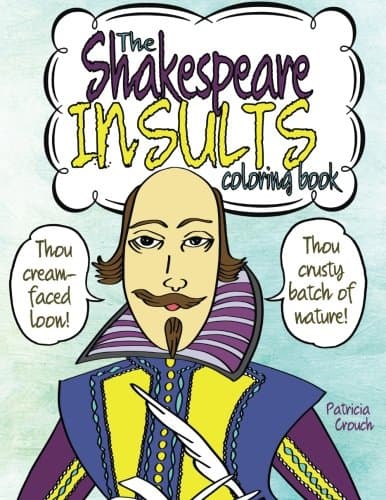 The Shakespeare Insults Coloring Book