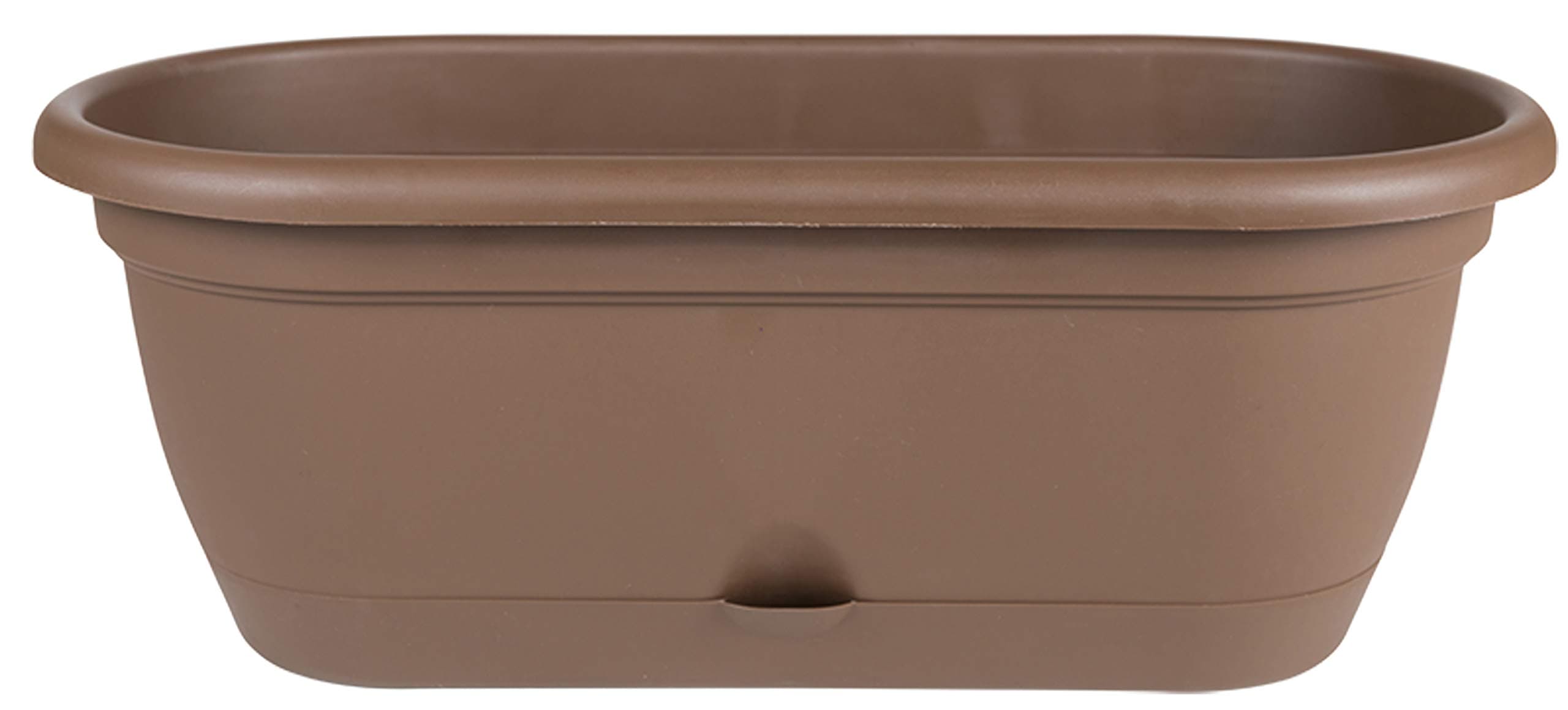 Bloem LWB1845 Self Watering Window Box, 18", Chocolate