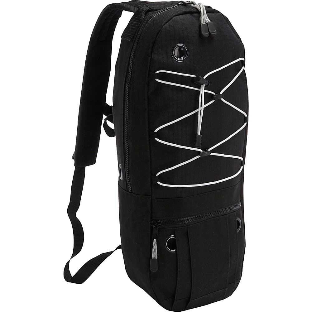 Cramer Decker Medical Oxygen Cylinder Backpack (MD Size Cylinder) (Black)
