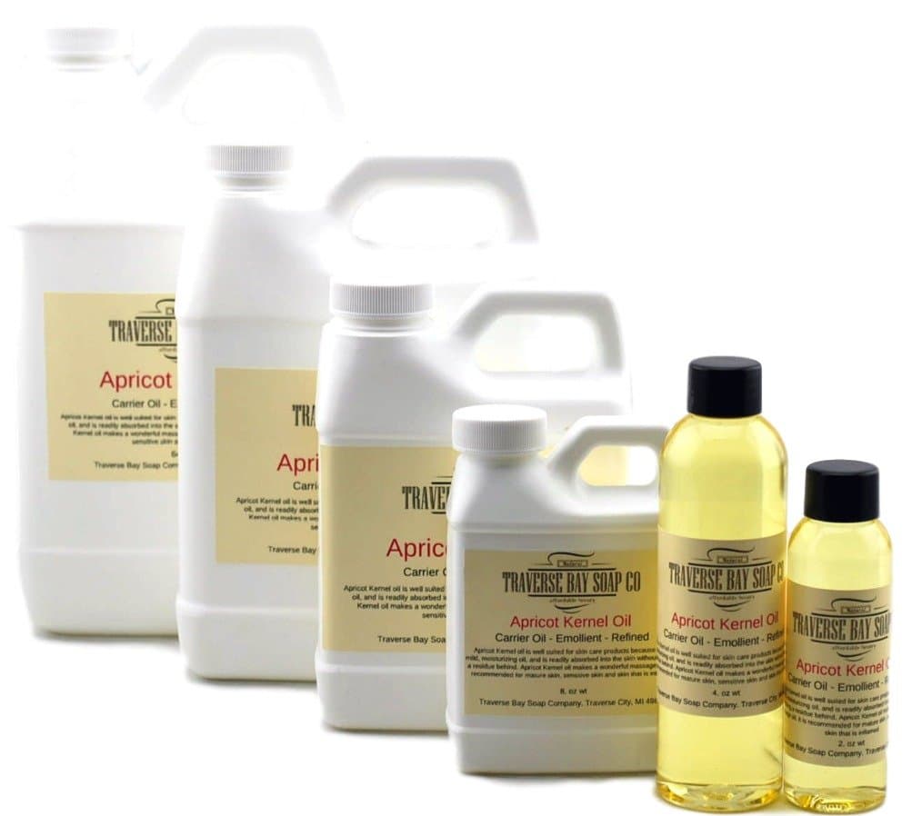 Apricot Kernel Oil 4 oz, Safety Sealed Container, Soap Making, Lotion, Creams, Massage Oil, Bath, Beauty, Lip Balm