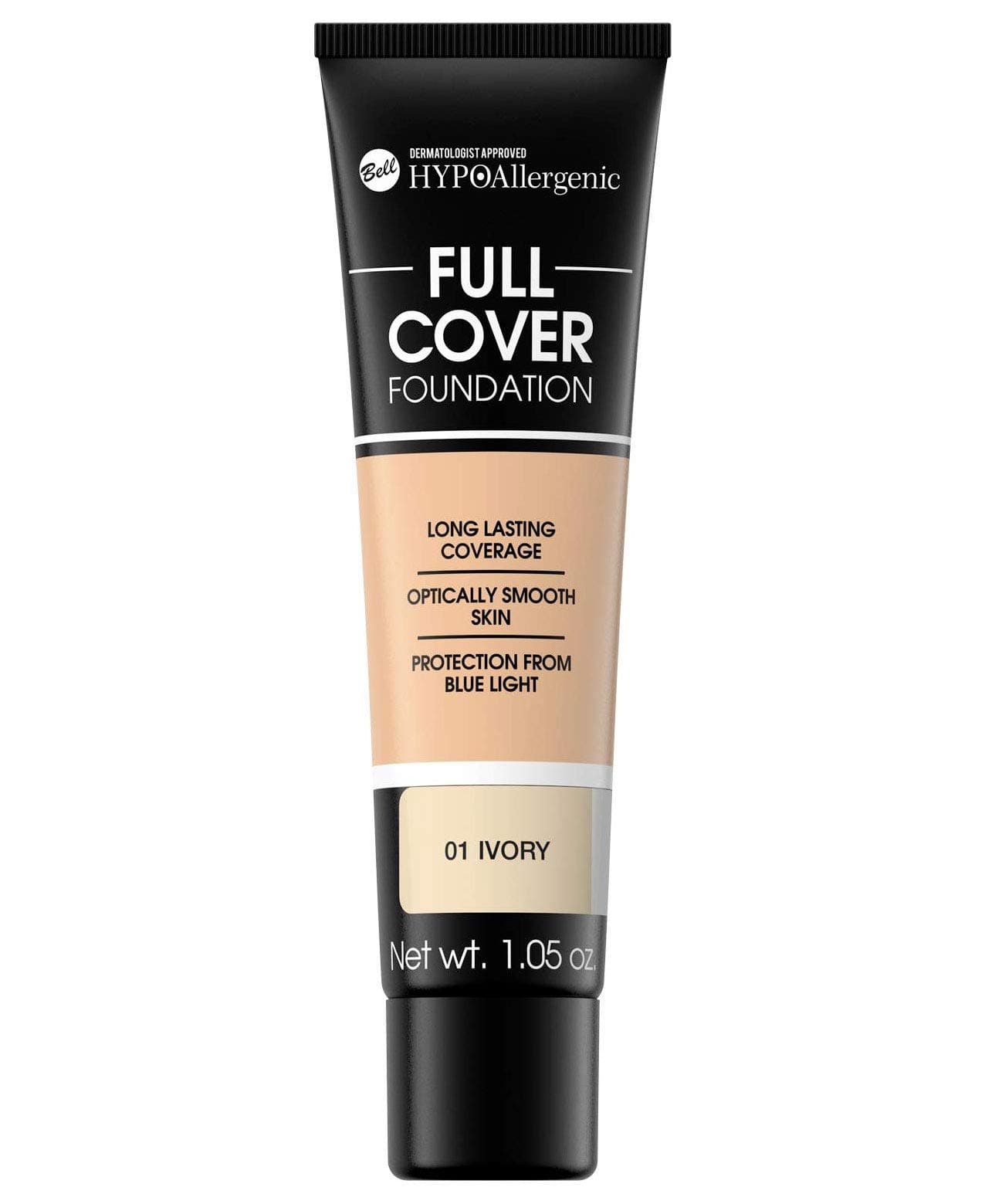 Bell HYPOAllergenic Full Cover Foundation Long Lasting Coverage / 321 (01-321 Ivory)