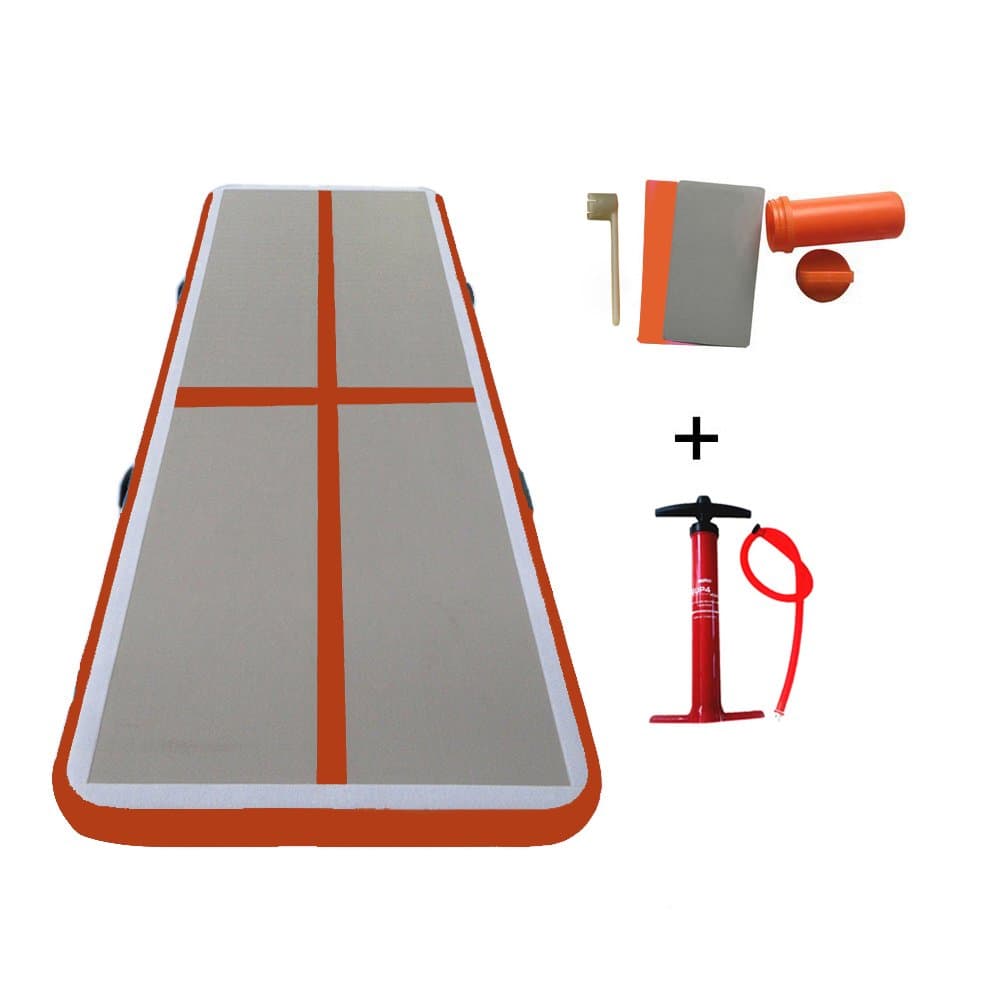 Inflatable Gymnastic Air Floor Air Track Tumbling Mat Training Mat Cheerleading for Home/Cheerleading/Beach/ Park/Water