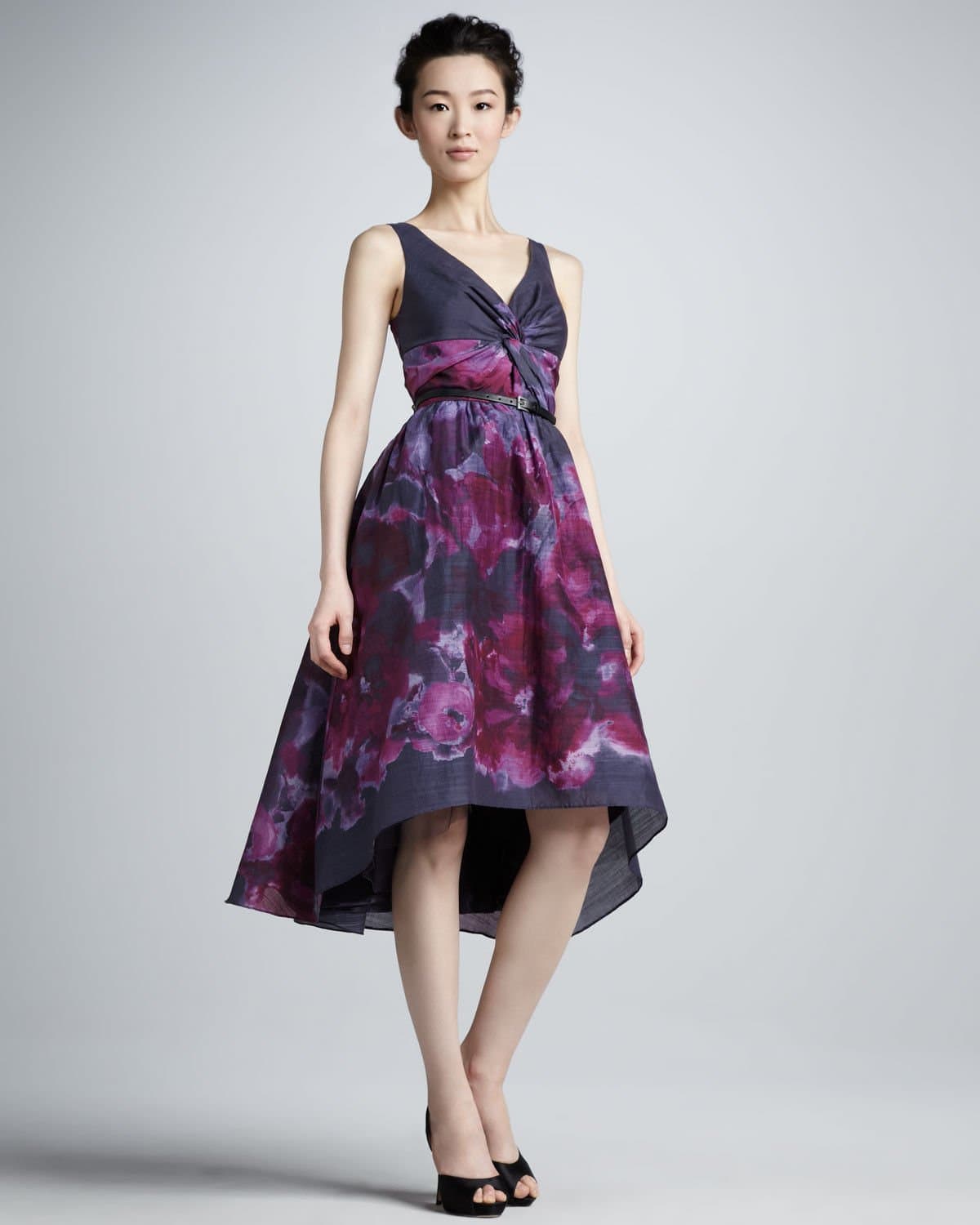 Neiman Marcus Watercolor Dress