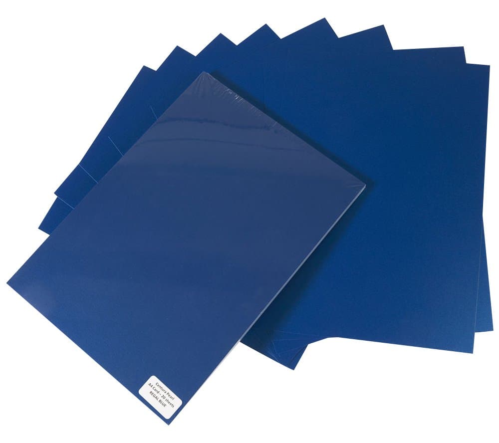 Centura Pearl A4 Card - Regal Blue