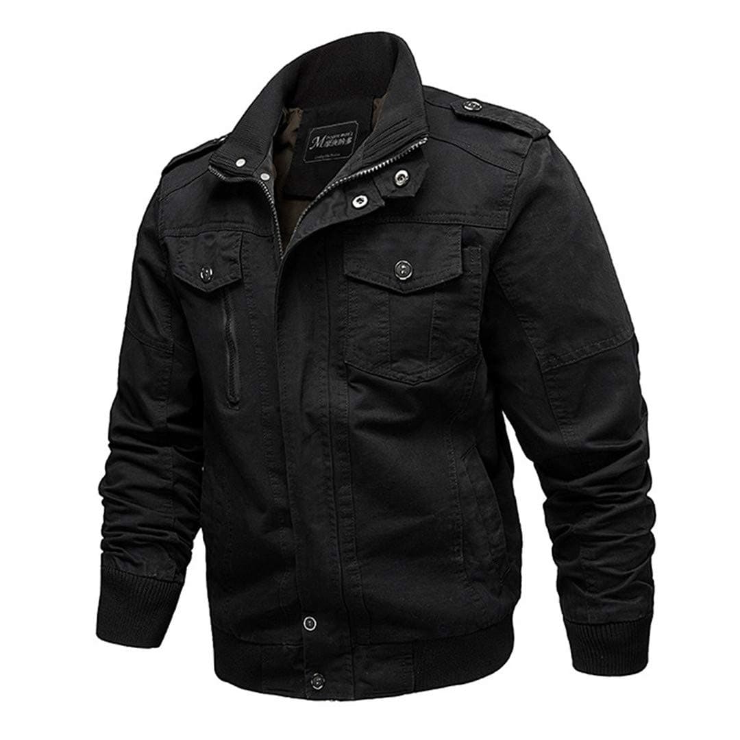 Spring Air Pilot Military Cargo Tactical Bomber Jacket Flight Cotton Coat Jacket