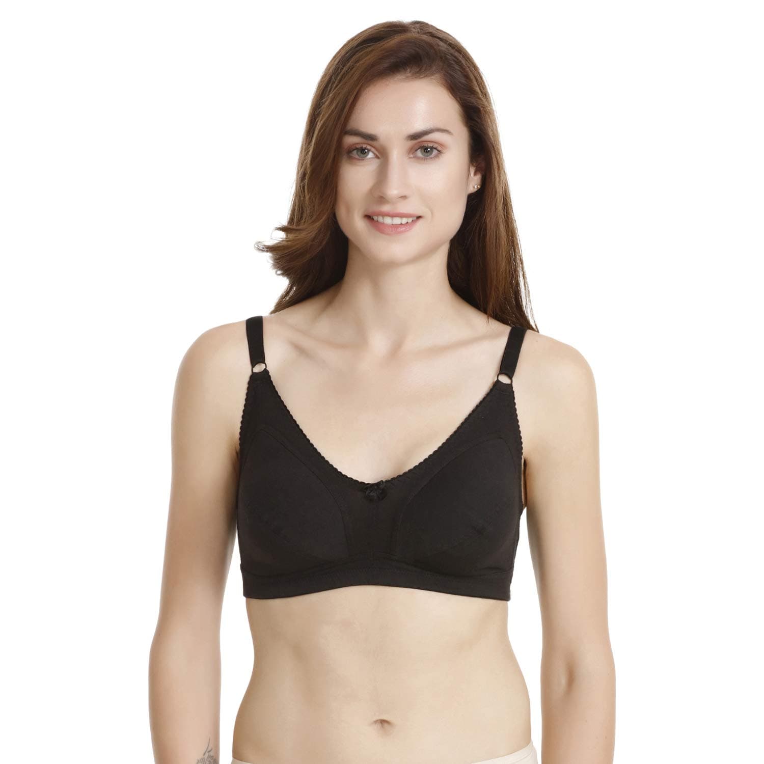 Women's Full Cup Non Padded Non Wired Bra