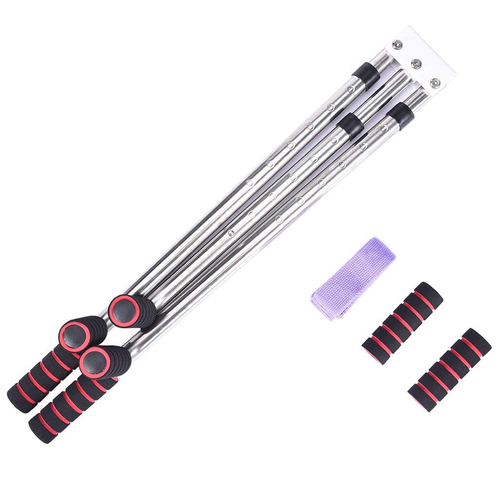 3 Bar Leg Stretcher Leg Split Extension Device Iron Leg Support Yoga Exercise Martial Arts Gym Flexibility Stretching Machine Stretching Equipment