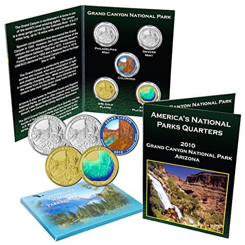 Grand Canyon National Park Quarter Set - 5 pc