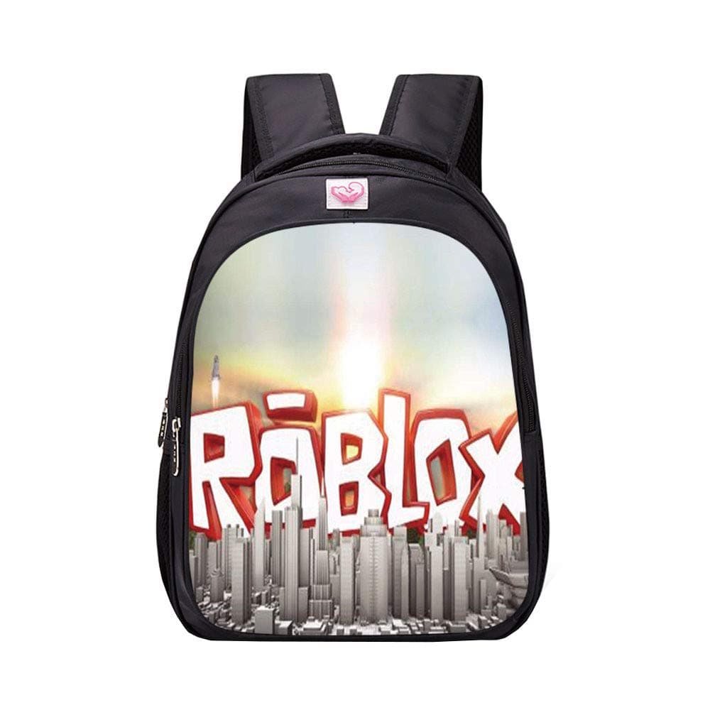 NINIUBAL Unisex Roblox School Backpack Game Printed Backpack Suitable for Boy and Girl Casual Backpack