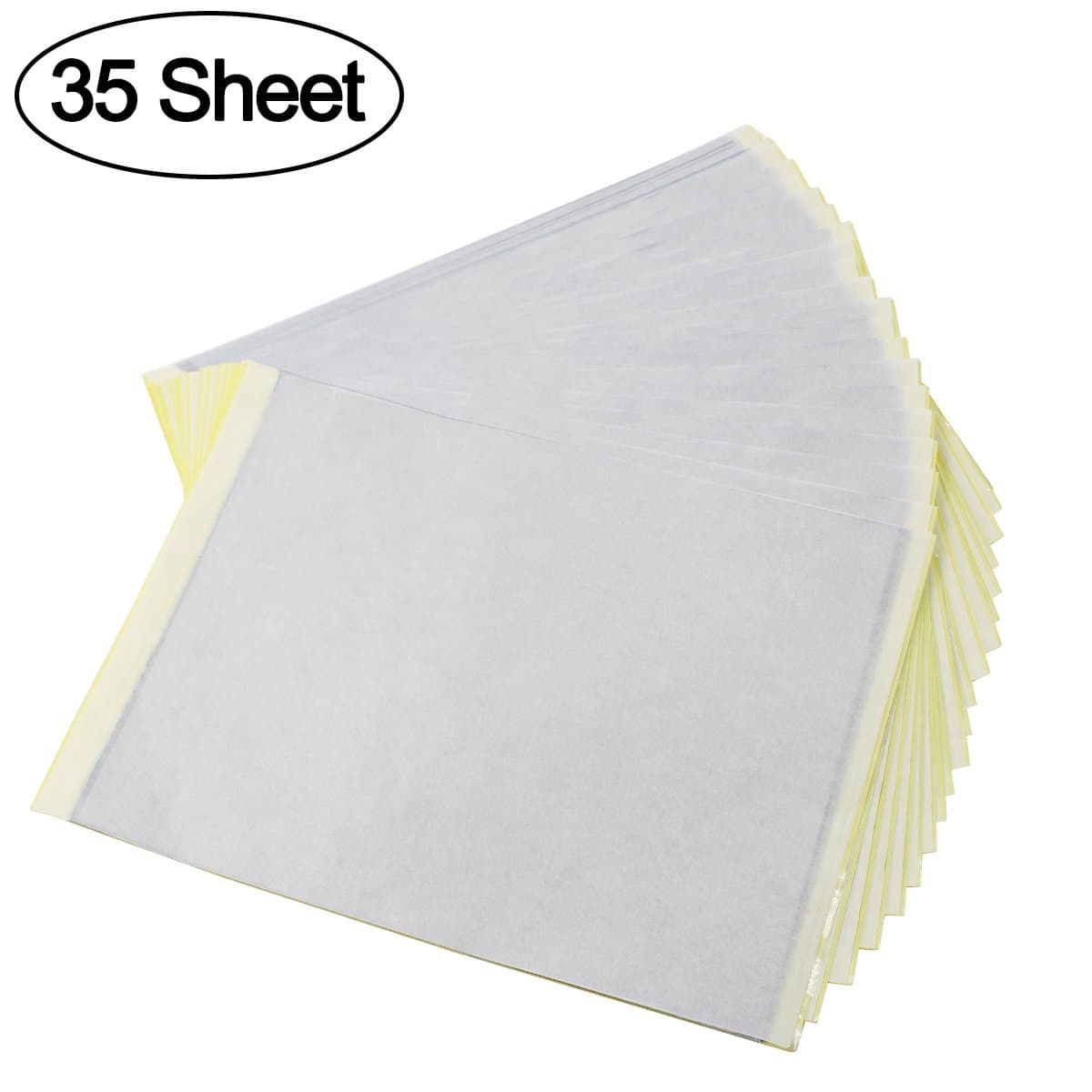 Tattoo Transfer Paper, Qulable Approx. 35 Sheets Stencil Paper Copy Paper Tracing Paper with 4 Layers (A4 Size)