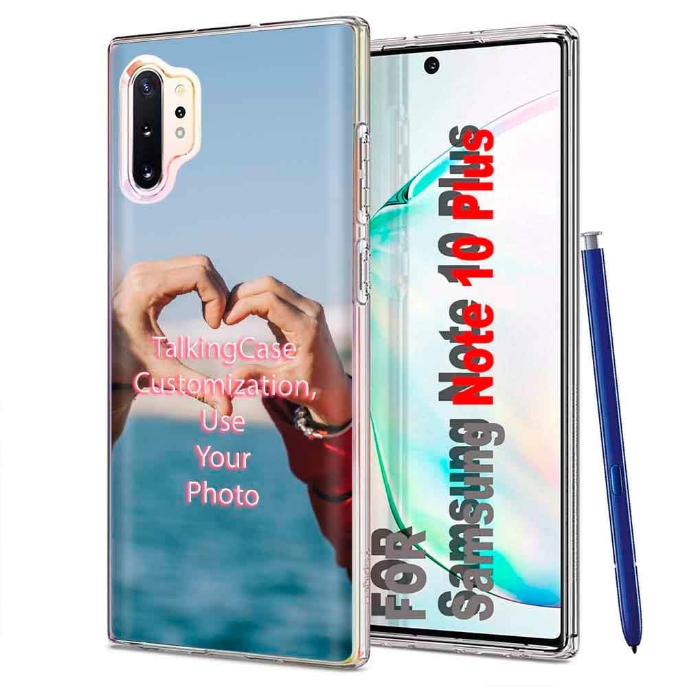 TalkingCase Personalize Custom Clear Thin Gel Phone Case for Samsung Galaxy Note 9,Image Picture,Light Weight,Ultra Flexible,Soft Touch,Anti-Scratch,Designed in USA
