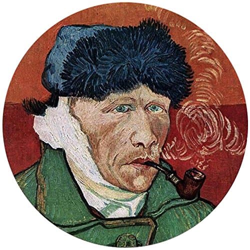 Expanding Stand and Grip with Separate Mounts for Mount Holder Sockets for iPhone iPad Samsung Nintendo Switch and All Other Smart Phones and Tablets - Self-portrait of Van Gogh by Van Gogh