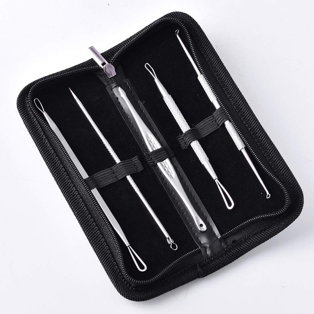 Blackhead Remover Acne Pimple Popper Comedone Extractor Tool Kit