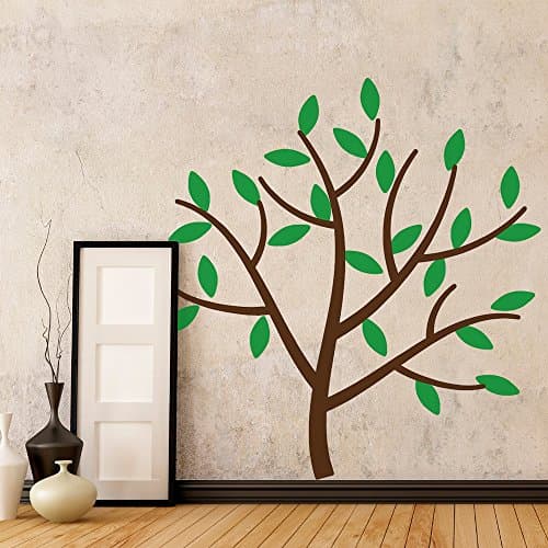 Stylized Vector Tree Wall Decal Living Room Kids Room Bedroom Decoration Stickers Murals Removable Wall Sticker Mural Art Home Room Decro