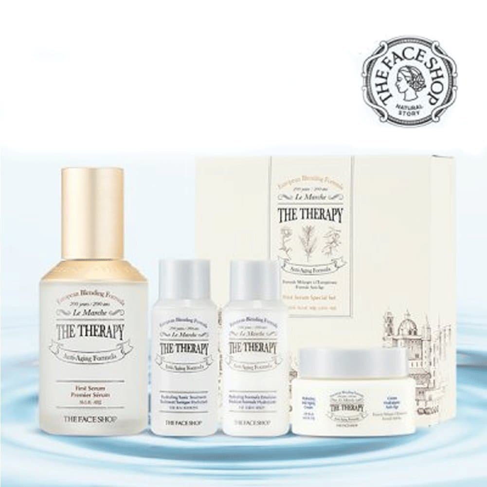 The Face Shop The Therapy FIRST SERUM SPECIAL Starter SET Gift Set Quantity Limited Value Set